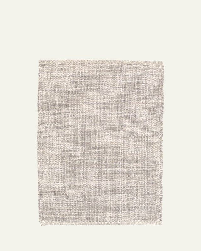 Marled Grey Handwoven Rug, 5' x 8'